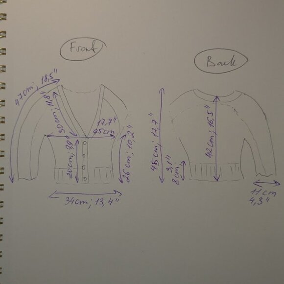 Mohair Blend Banana Republic Cropped Cardigan Cable Knit Warm - Picture 10 of 10